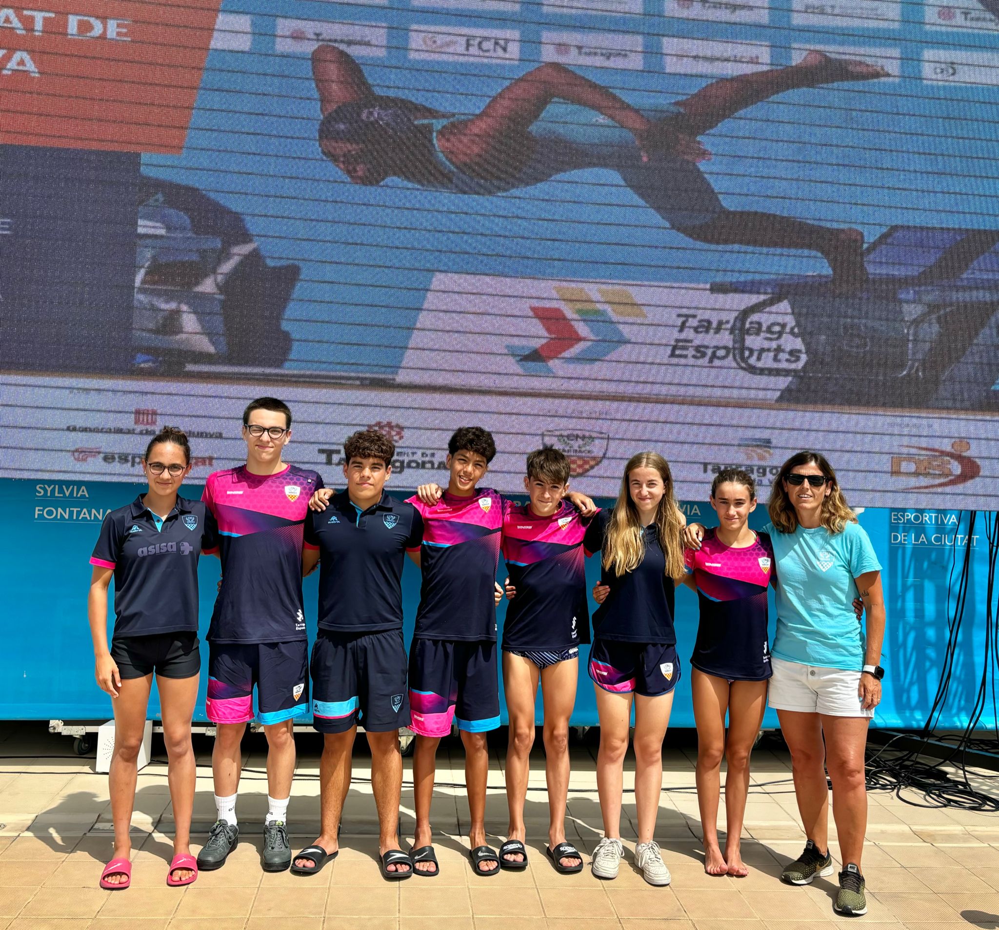 GRAN PAPER DELS NEDADORS I NEDADORES DEL CN TÀRRACO AL CAMPIONAT DE CATALUNYA D’ESTIU INFANTIL